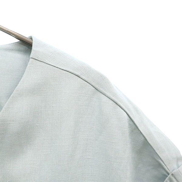 unused The 1st. Floor Linen Blend Short sleeve Cocoon one piece Women Used