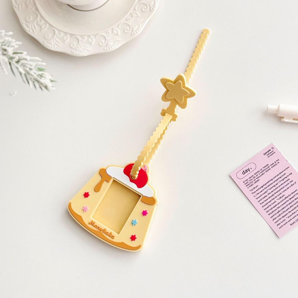

New 1 Inch Photocard Holder Silicone Adjustable Mini Gift Idol Photo Holder