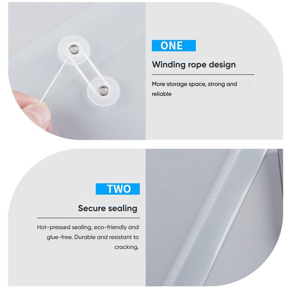 A5/A6 Aktenmappe Wasserdicht Füllungs-Organizer Verdickte Aktentasche Studenten