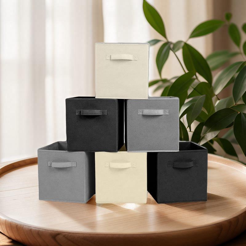 Imitation Rattan Woven Storage Basket for Toys, Clothes, and Household Items