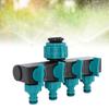 Hose Connector Splitter 1 In 4 Out ABS Garden Hose Pipe Splitter for Yard and  