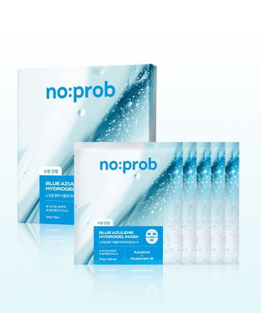 Noprop Blue Azulene Hydrogel Mask 5 Sheets