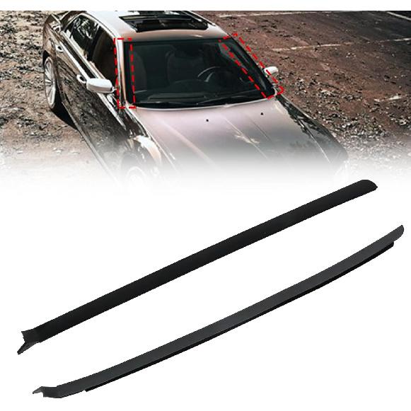 

FZJDSD 1Pair Left & Right Side Windshield Pillar Molding Panel 04805889AC 04805889AD Fit for Chrysler 300 2005-2010 Fit for Dodge Charger 2005-2010