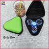 Stylish Triangle Finger Toy Box Gift Pouch Hard Box Protective Case 9 2.5cm
