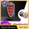 Autoaufkleber Für Alfa Romeo 5/10 Stück 14mm Auto Schlüsselanhänger Schale Aufkleber Auto Schlüssel Fernbedienung Aufkleber Autoteile Für Alfa Romeo Sportiva 156 S