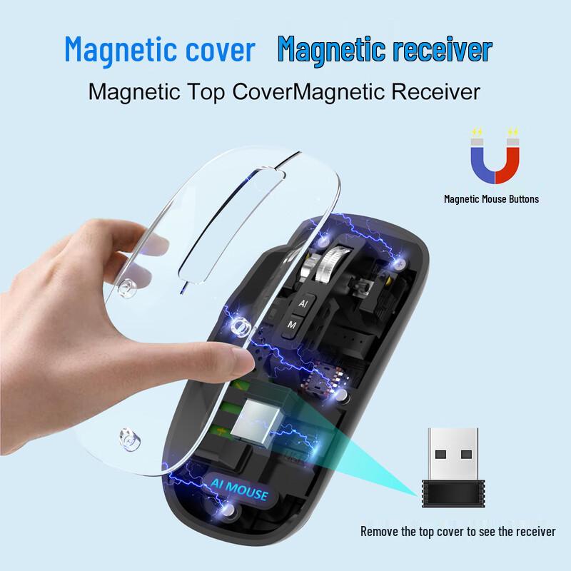 DeepSeek AI Smart Voice Wireless Bluetooth Mouse