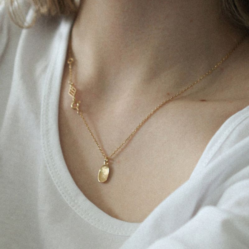 BAEK WOL Seed Necklace