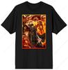 Fashion and Casual Berserk Guts Character Unisexs Black Graphic Tshirt