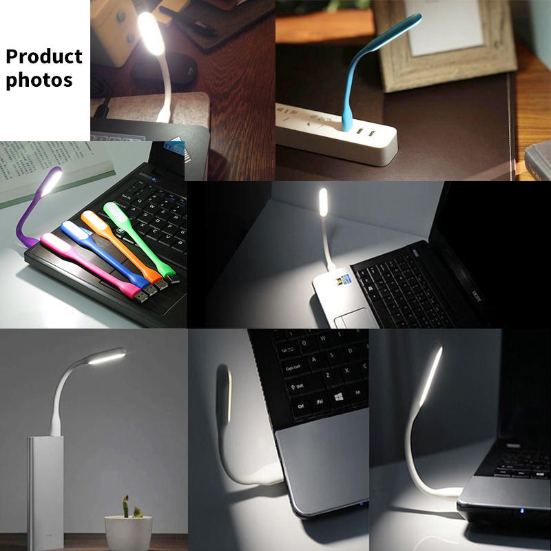 2/5/8/10PCS Mini USB LED Light Portable Book Lights 5V Foldable Eye Protection Reading Lamp For Power Bank Computer Night Light