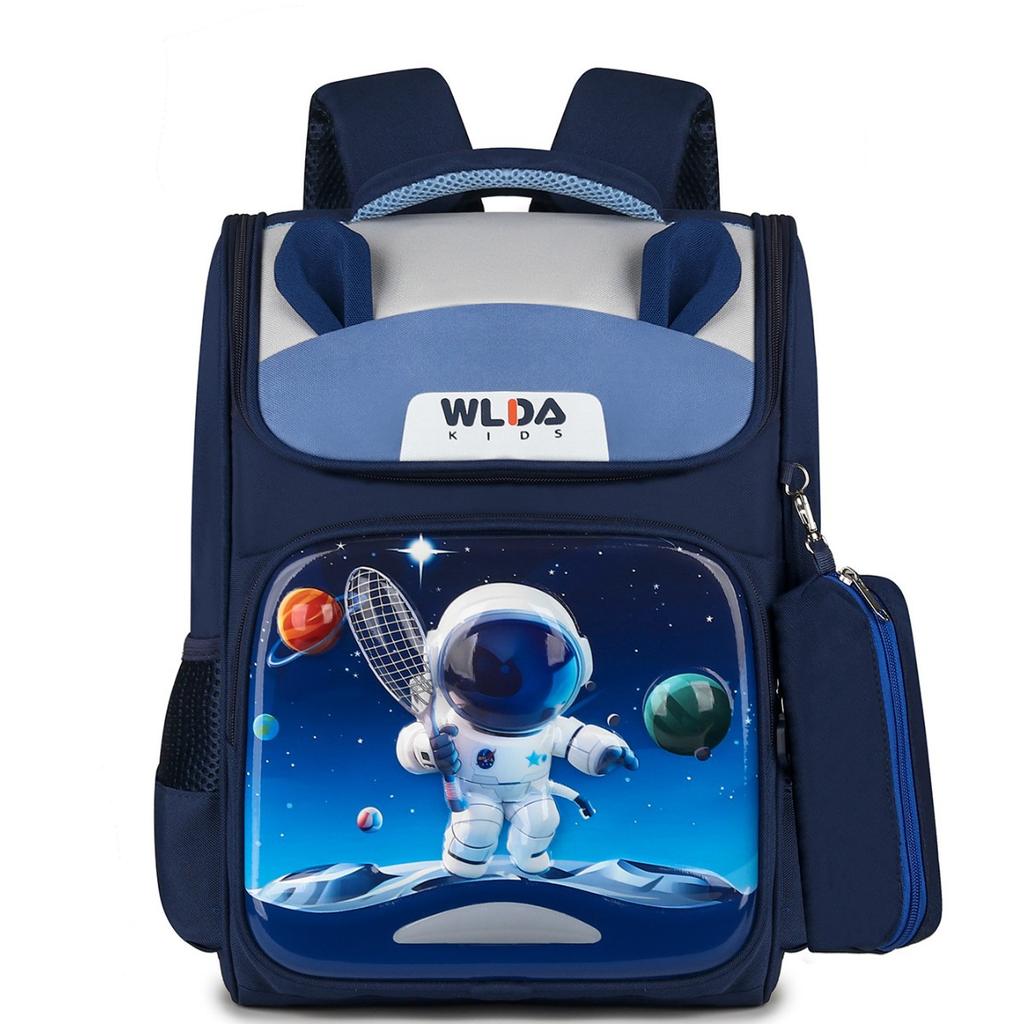 New children's backpack fashion weight reduction space bag large capacity cartoon primary school bag backpack