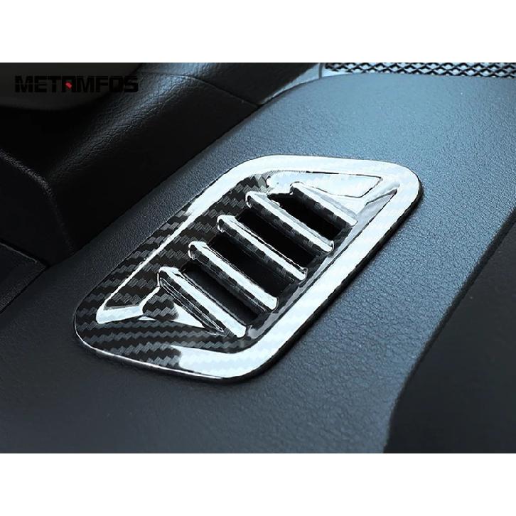 Front Air Condition Vent Outlet Cover Molding Trim Sticker For Nissan Altima -2024 2025 Carbon Fiber Accessories Car Styling
