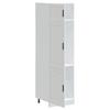 Vidaxl Kitchen Cabinet, Porto, White, Wood-based Material