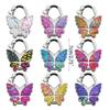 Portability Multifunction Colorful Butterfly- Purse Handbag Hook Folding Hanger Excellent Popular Practical Durable Hook
