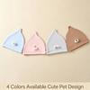 Newborns Nursery Hospital Hat Breathable Baby Beanies Hat Soft Caps Infant Baby Hats for Boys Girls Toddler 0-3 Month