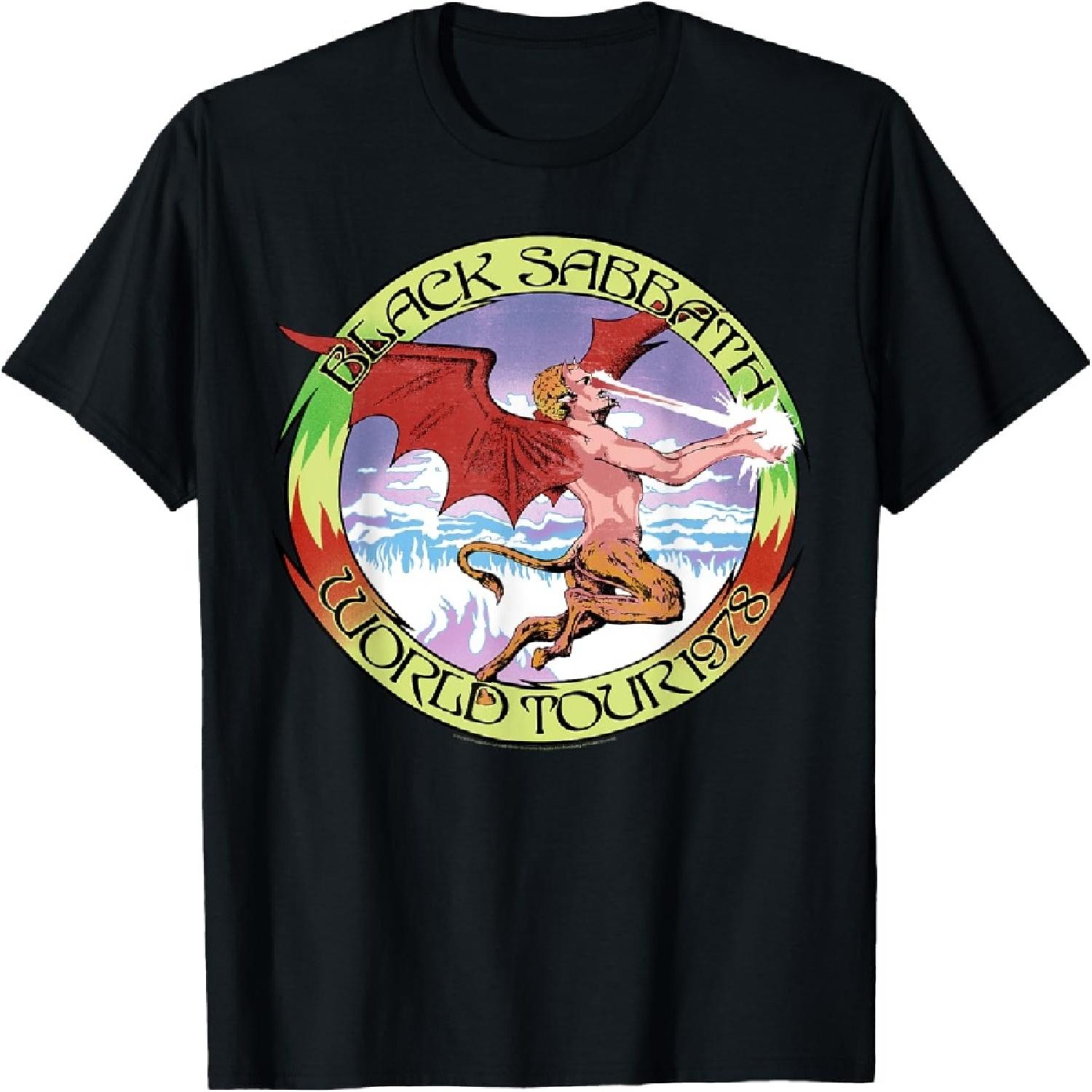 

Black Sabbath Official World Tour 78 T-Shirt XXXXXL різнокольоровий