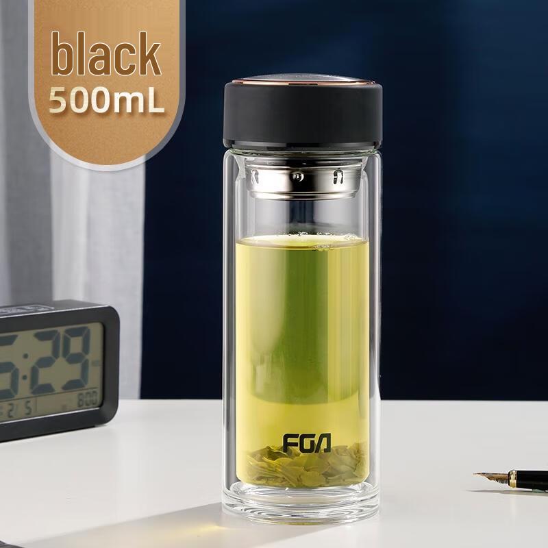 Fuguang Double-Wall Borosilicate Glass Cup