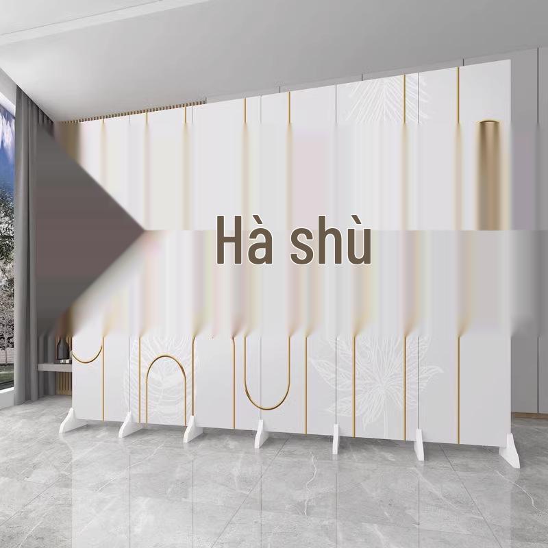 Antique Landscape Folding Screen: Living Room/Entryway Partition
