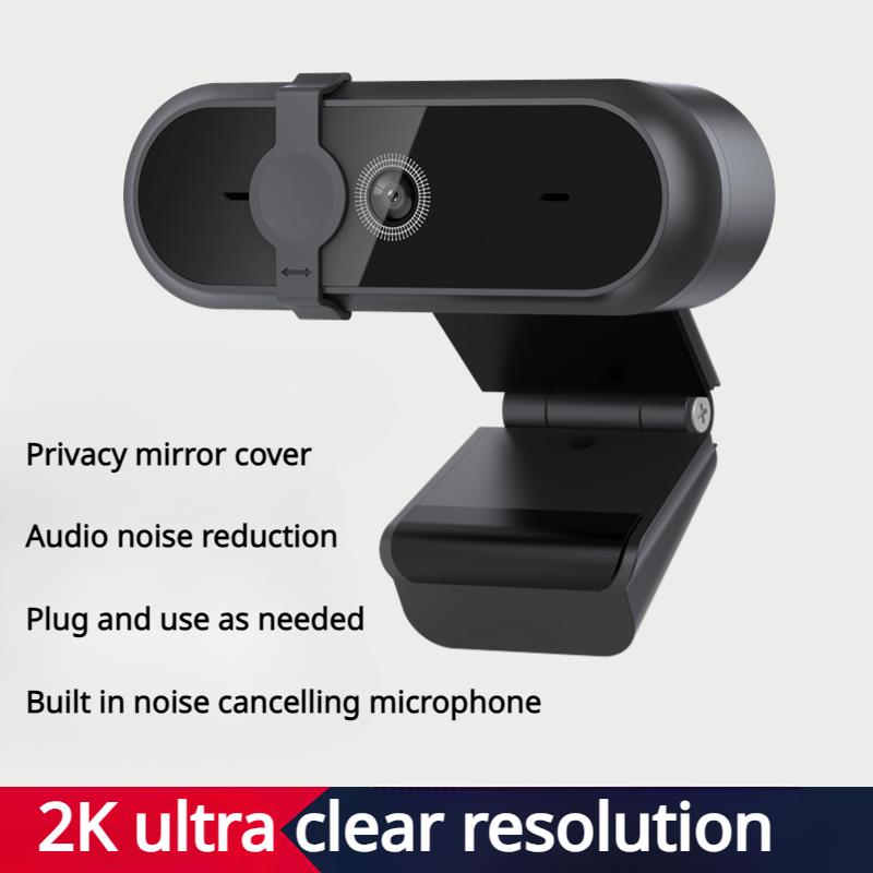 USB-High-Definition-Computer-Live-Streaming-Kamera Remote-Konferenz Dedizierte Mikrofonkamera Hohe Klangqualität Geräuschdichtes, verzögerungsfreies Mikrofon