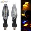 Universal Motorcycle Turn Signal Light 12V LED Indicator Lamp Front Rear Dual Use Blinker for Street Bike Off-Road Scooter