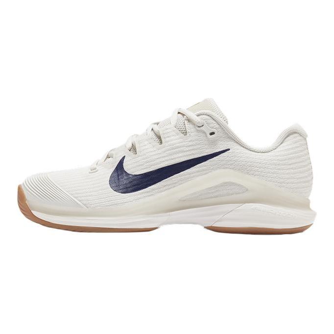 Nike Court Air Zoom Vapor 12 Hc Summit White Phantom Gum Medium Brown Binary Blue Women's  Sneakers  FV5554-101