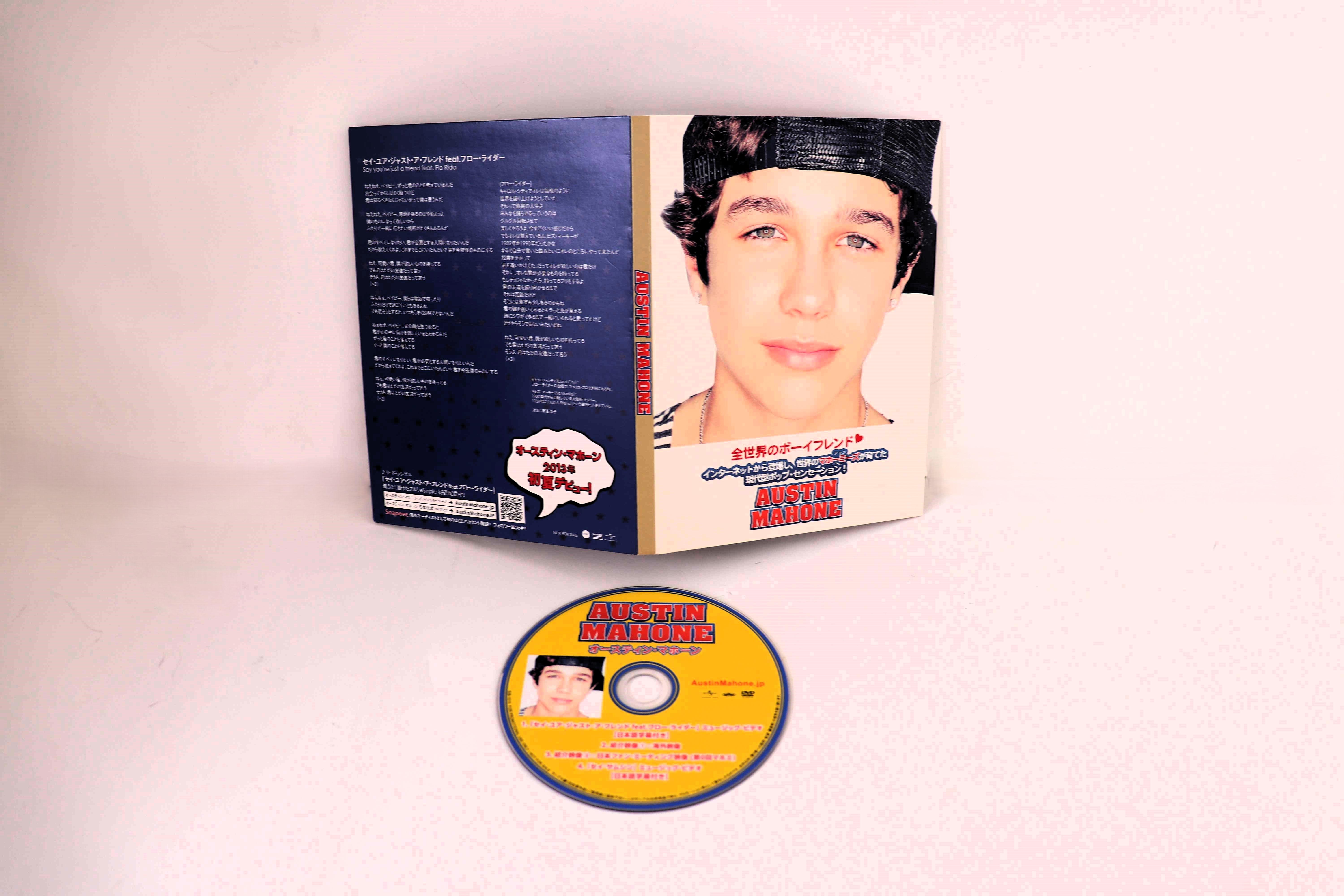 

DVD ОСТИН МАХОУН - Скажи, что ты просто друг SIB1010 Universal 2013 Япония Поп Б/У
