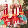 Christmas Eve Candy & Apple Gift Bag for Kids