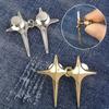 1 Pair Star Waist Buckle Detachable No Sew Decorative Buttons Household Waist Adjustment Fashion Accessories