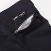 Nike Solid Color Logo Print High Waist Fitness Pants Men Bottoms Black 856887-010