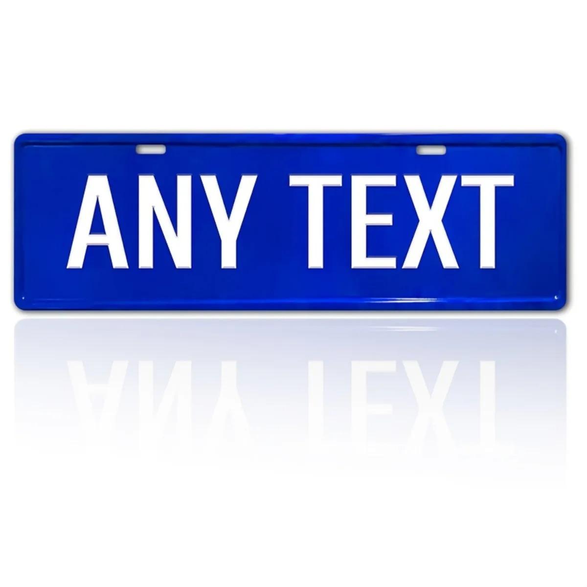 

Персонализированный металлический номерной знак Винтажный декор для дома на стену Подарок на заказ 1 шт. L белый