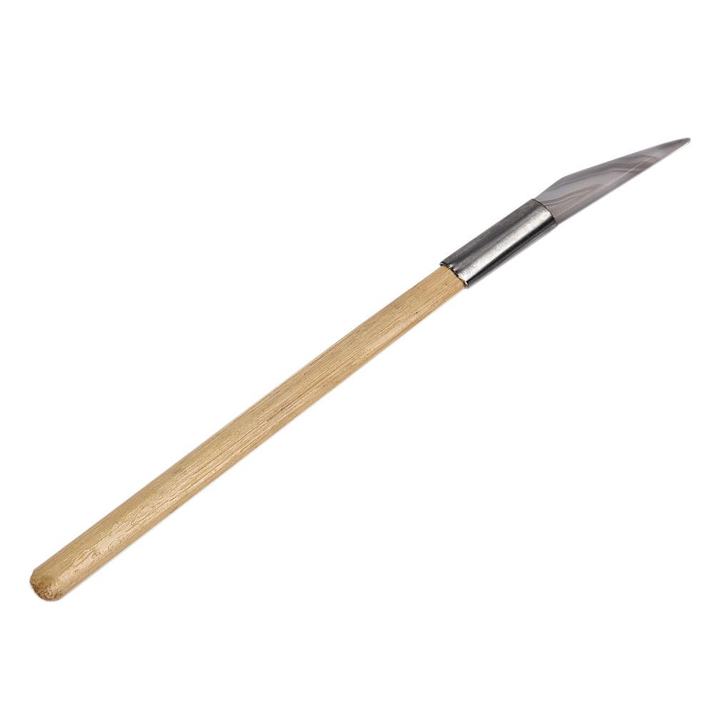 Knife Tipped Wooden Handle Agate Knife Burnishing Polishing Jewelry Tool