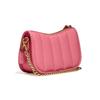 New COACH Swinger Sheepskin Leather Shoulder Bag Crossbody Bag Mahjong Bag Handbag Small Size Women's Strawberry Red C3490-B4U6