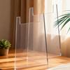 2 Pieces Clear Acrylic Bumper Couch Wall Spacer Furniture Wall Spacer Wall Protector Bed Wall Spacer for Prevents Fire Risks