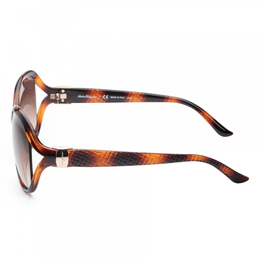 Ferragamo Damenmode 61mm Sonnenbrille Schildpatt