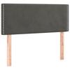 Vidaxl Continental Bed With Mattress, Dark Grey Velvet, 90X190 Cm