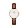 Danielwellingteon Petite St Mawes 2-Color Brown Women'S Leather Watch