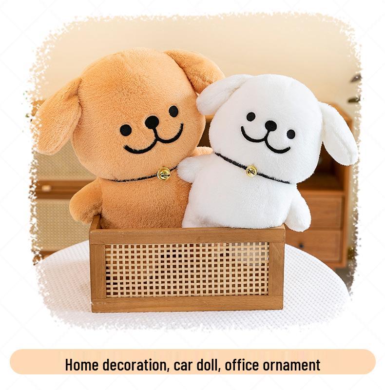 Korean Style Maltese Puppy Plush Toy Doll - Cute Birthday Gift