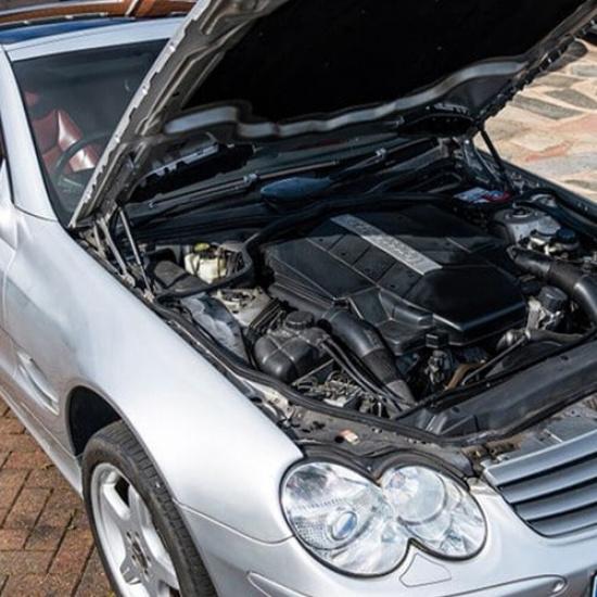 2Pcs Front Hood Lift Support Gas Struts For Mercedes-Benz SL55 SL65 AMG SL500