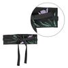 Chinese Mamianqun Hanfu Clothing Waistband with Embroidery Wide Tie Belt with Orchid Flower Pattern for Mamianqun