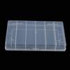 6 Grid Rectangular Storage Box Pp Plastic Transparent Box Lure Fishing Gear Box