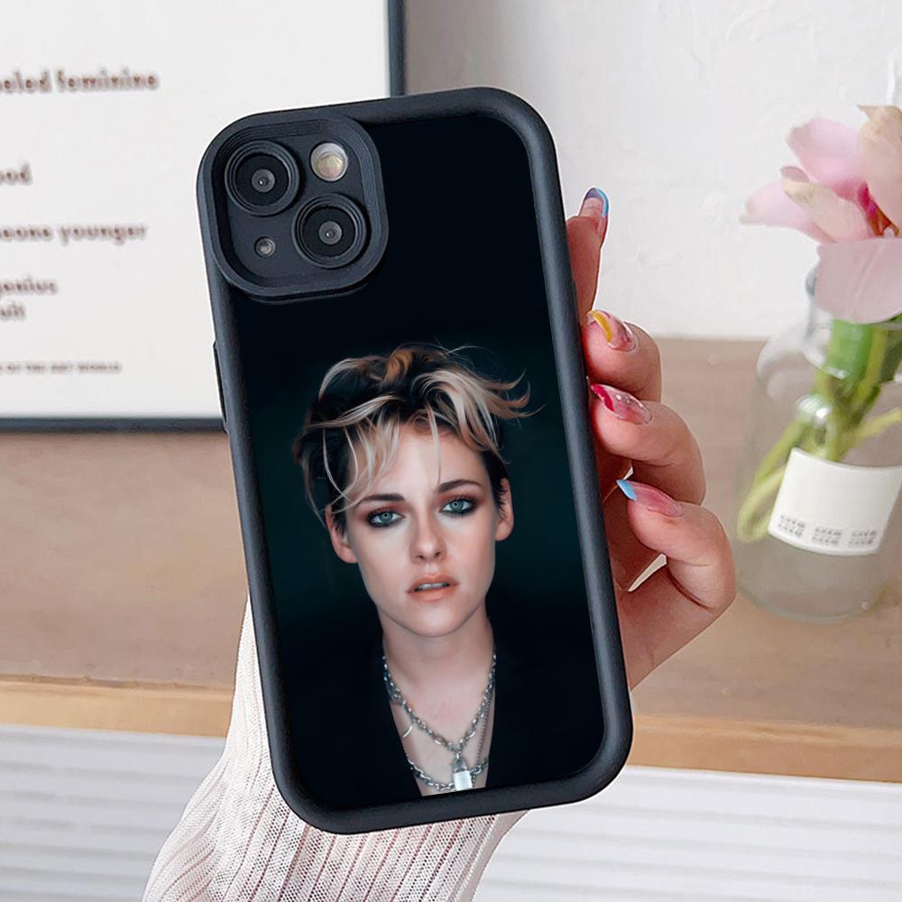 

Kristen Stewart Mobile Cell Phone Case for iPhone 17 16 15 14 13 12 11 Air Pro Max Plus Thicken TPU Colorful Cover Luxury Cover iPhone 13 Pro Max