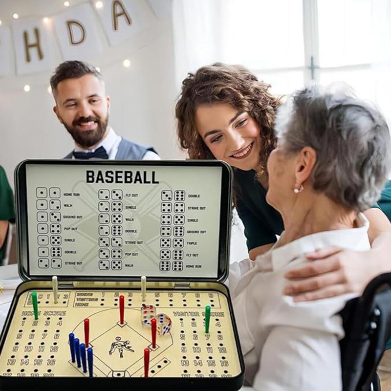 Baseball Reisespiel Fußball Knöchel Würfel Tischspiel Für Erwachsene Oder Kinder Outdoor Indoor Familien Spielabend Party Interaktionsspielzeug