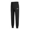 Emporio Armani EA7 FW24 Core Identity Series Solid Logo Print Cuffed Knit Joggers Men bottoms Black 8NPP66-PJVRZ-1200