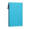 Mini RFID Blocking ID Credit Card Holder Business Thin Slim Aluminum Men's Women's Wallet Automatic Pop Up Bank Card Case Purse