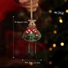 Santa Clasu Christmas Hanging Decoration Nordic Style Exquisite Xmas Tree Pendant Creative Iron Material Christmas Ornament