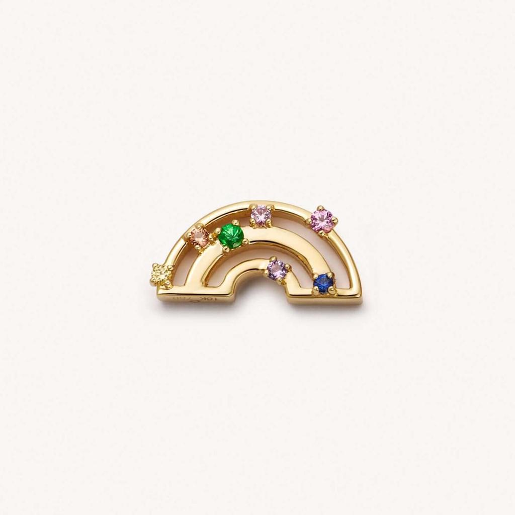 European Retro Rainbow Glass Photo Frame Necklace with DIY Openable Hollow Design Pendants, Transparent Box Gold