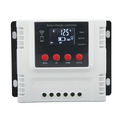 10A MPPT Solar Charge Controller Solar Panel Controller for Villas Outdoor Touring Car Yacht Ship