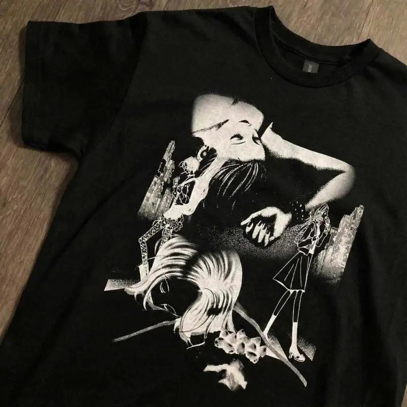 

Summer New Vintage Black & White Kill Bill Vintage Print Men s and Women s Short Sleeve Crew Neck Comfortable Loose Tee 5XL різнокольоровий