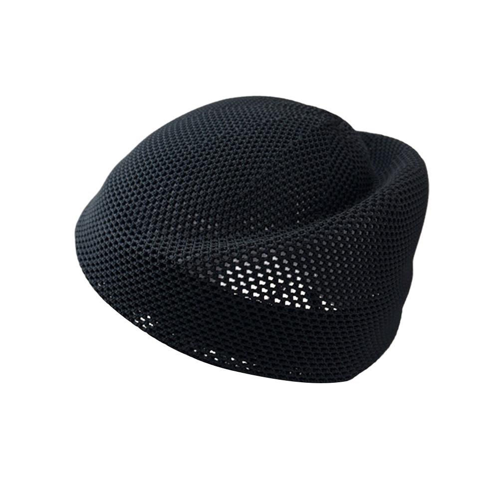 Breathable Mesh Berets Cap Summer Knit Beret Elegant Painter Hat Outdoor