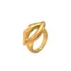 New Style Women's Ring Geometric Lip Design Metal Opening Index Finger Ring Women's Versatile Ring