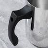 Anti-scalding Handle Milk Frother Jug Stainless Steel Candle Pouring Pot Latte Coffee Cup  Home